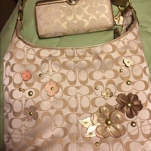 Coach bag and wallet