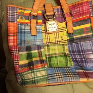 Dooley and Bourke  patchwork handbag.