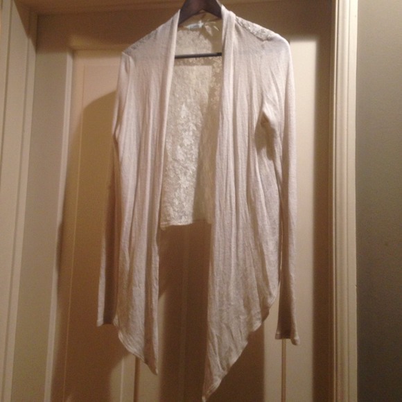 Kimchi blue lace back cardigan