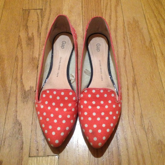 Gap polka dot flats
