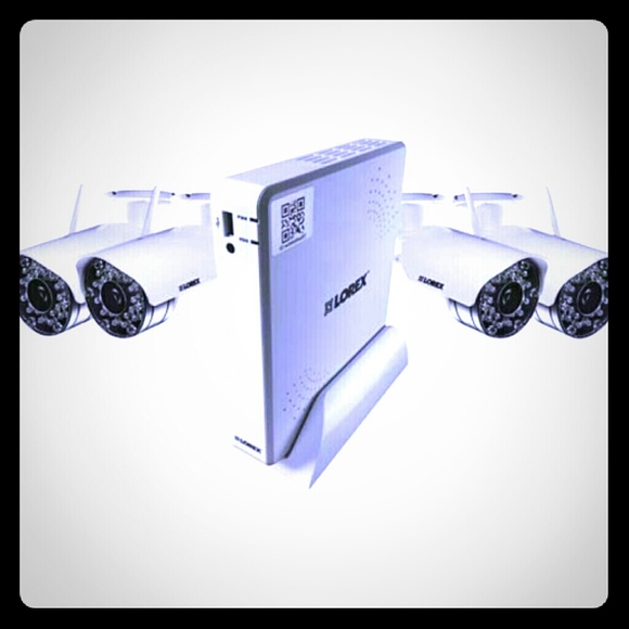4 Wireless Surveillance Cameras Indoor/Outdoor