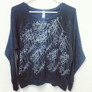 "LADIES IN WAITING" Hand Silkscreened