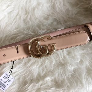 Gucci nude belt brand new with tags
