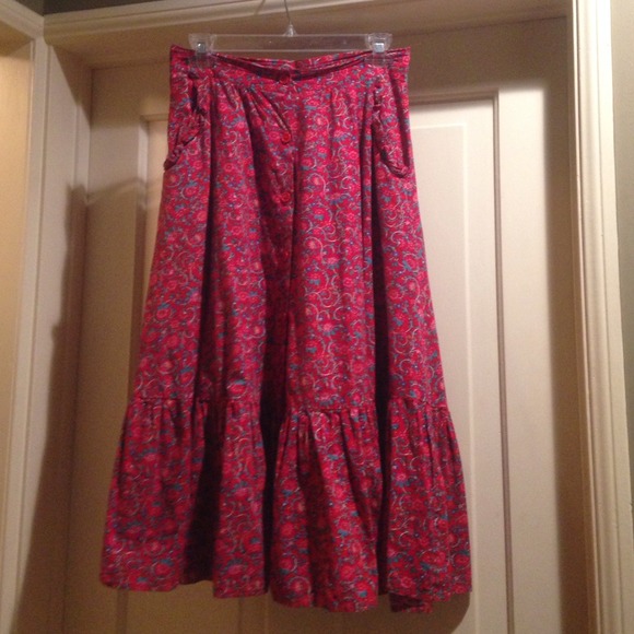 Vintage bohemian maxi