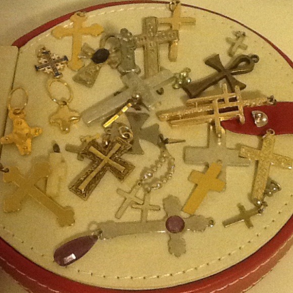 Awhile lot of crosses