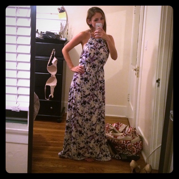 Greylin tie dye maxi dress