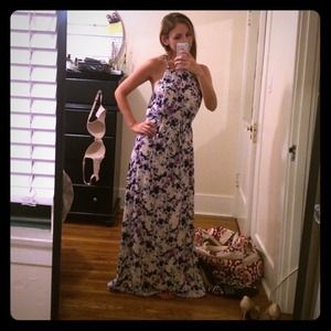 Greylin tie dye maxi dress