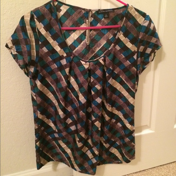 Banana Republic Tops - Banana Republic Patterned Silk Blouse Banana Republic Tops - Banana Republic Patterned Silk Blouse