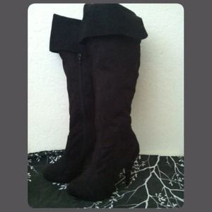 Knee High Fashion Heeled Boots
