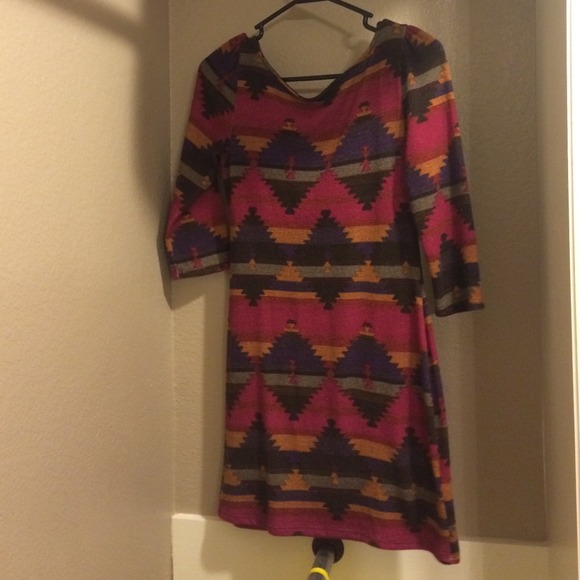 Print dress