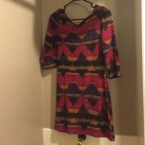 Print dress