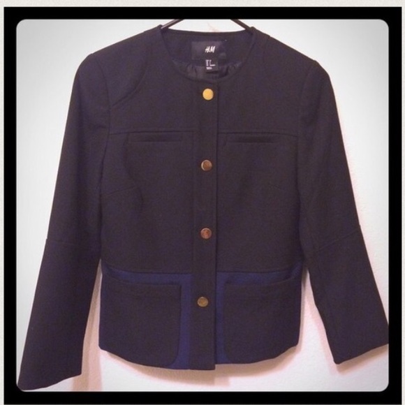Navy & Black Blazer