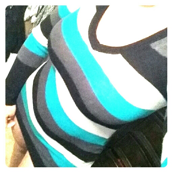 Long sleeve striped sweater. New!
