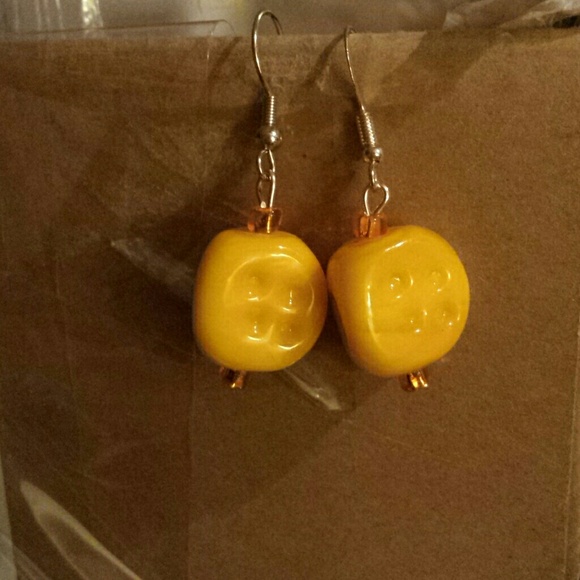 Cheese Earrings - Now, with matching necklace