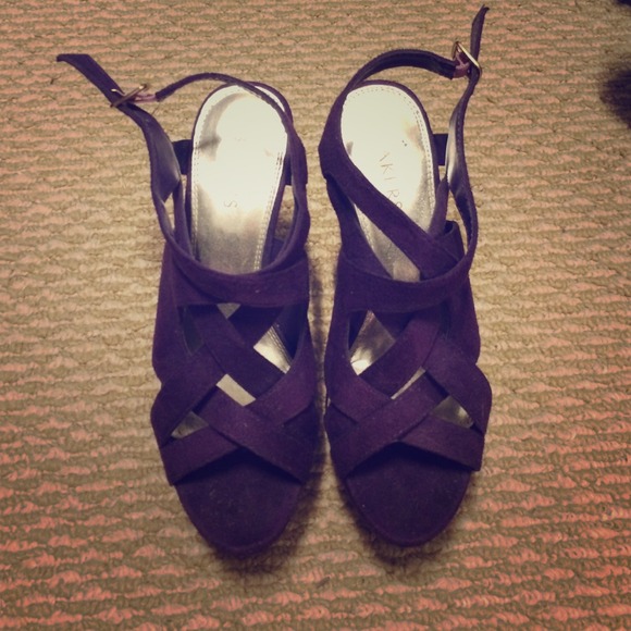 Bakers purple wedges.