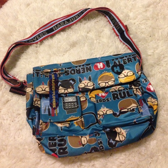 Harajuku Lovers Nerd Messenger Bag