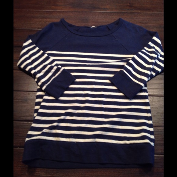 J.Crew 3/4 sleeve sweatshirt