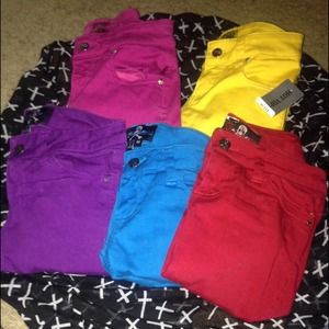 Colored Skinny Jeans