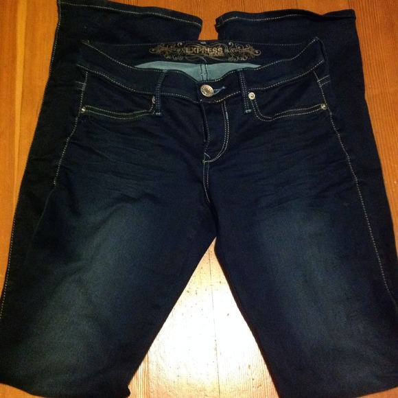 Barely Boot Dark Express Jeans