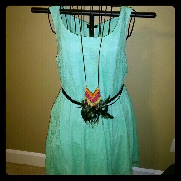 ***SOLD***Lace mint dress