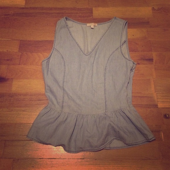 Adorable jean top