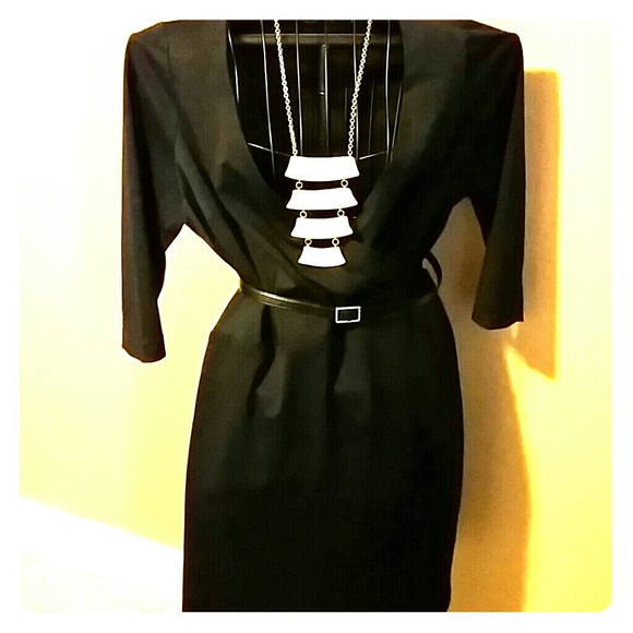 Navy Eloquii dress