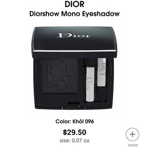 Diorshow mono eyeshadow kohl 096