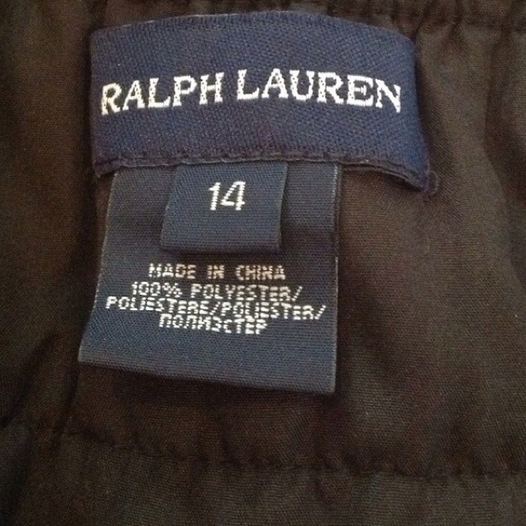 Vintage Ralph Lauren black skirt with ruffles - Picture 3 of 3