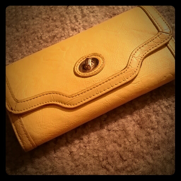 Honey Mustard Aldo wallet