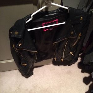Leather jacket