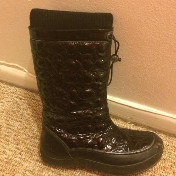 On hold Coach winter boots
