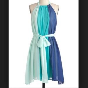 Modcloth Scoop of Sorbet in Blue dress SOLD OUT