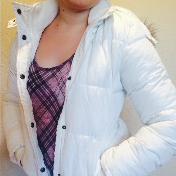 White Aeropostale winter coat