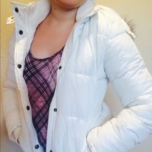 White Aeropostale winter coat