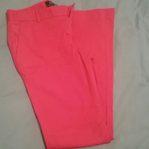 Vibrant red pants by Victoria's Secretsl