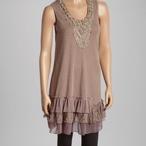 NWT Pretty Angel Silk-Blend Tunic