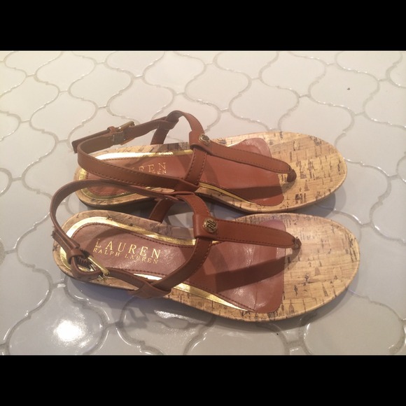 Ralph Lauren sandals, size 6 1/2