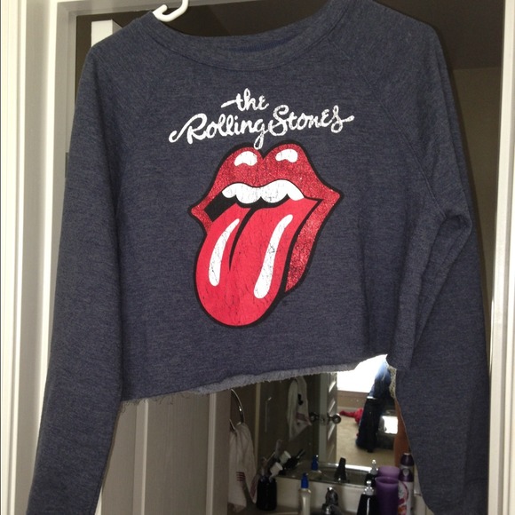 The Rolling Stones Crop Top