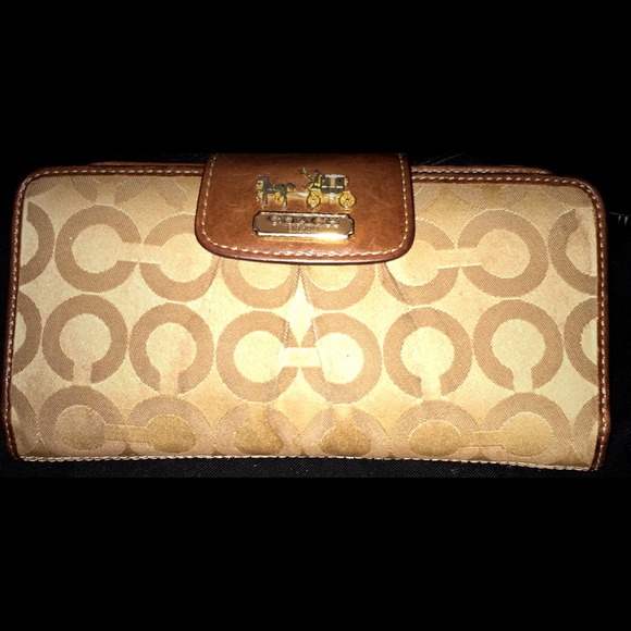 Wallet with check book - Picture 1 of 4