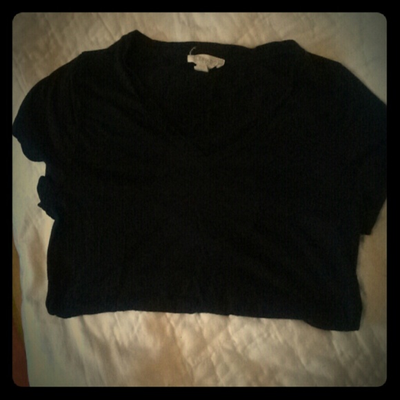 Black v neck