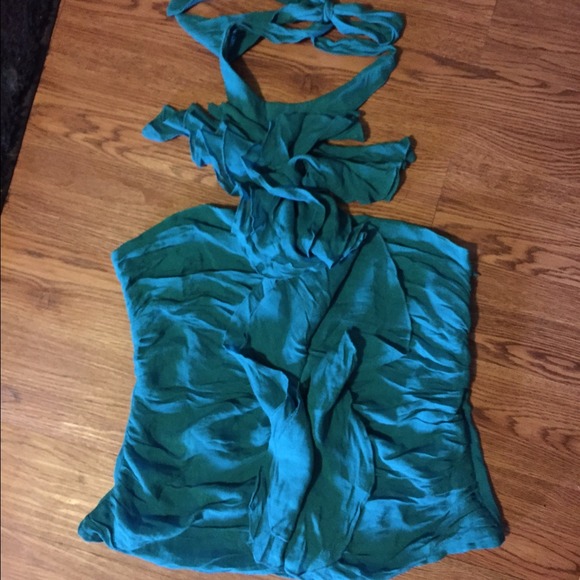 Teal top