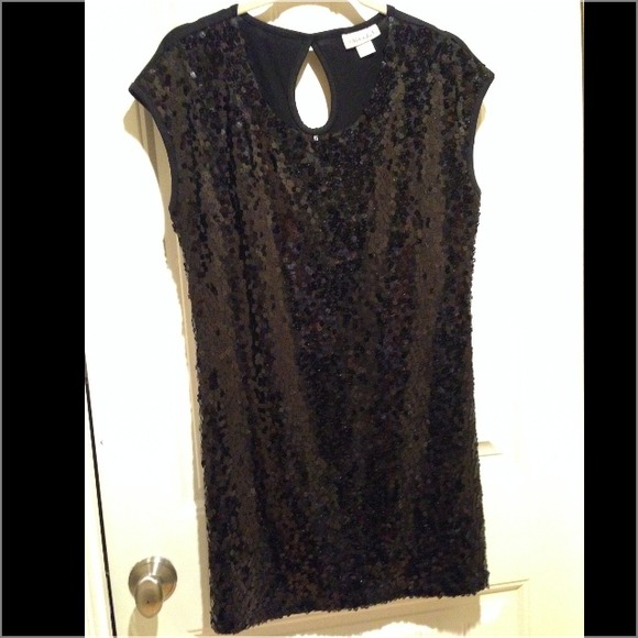 Sequin little black holiday dress!