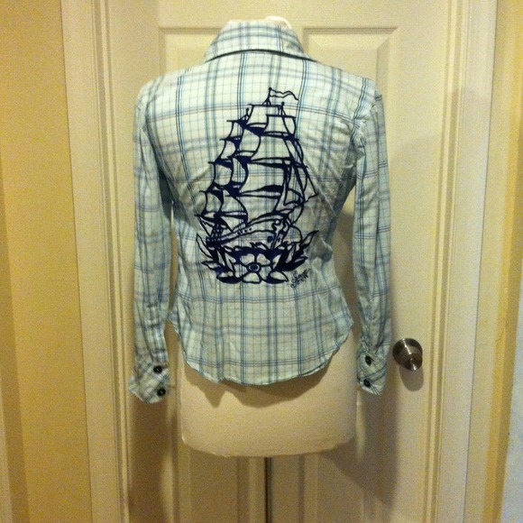 Sailor Jerry button down shirt