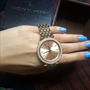 Michaelkors gold tone steel watch