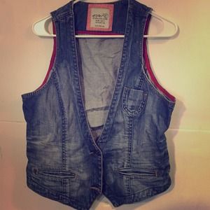 Denim vest