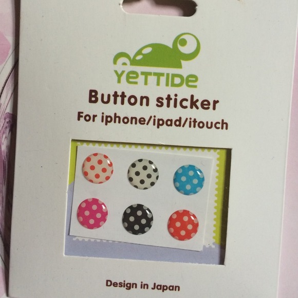Iphone center button stickers - Picture 1 of 1