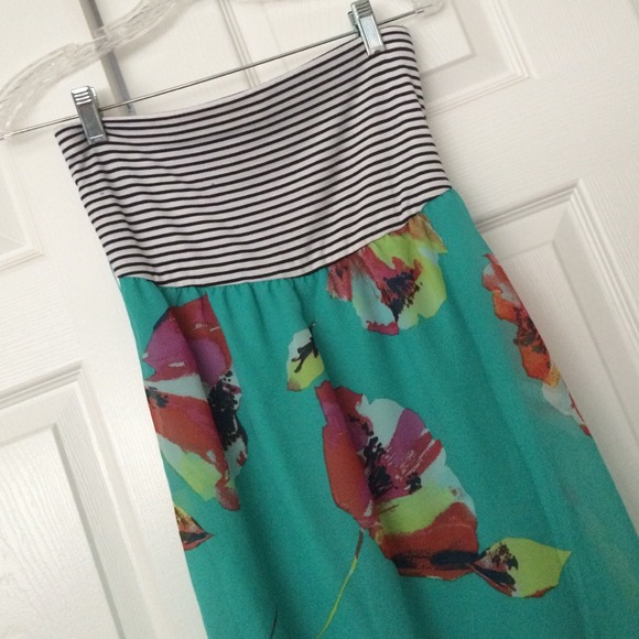 Patterned maxi dress
