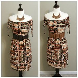 *** REDUCED***Tribal print dress