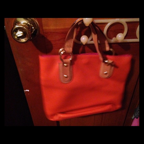 Cute little orange tote