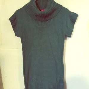 Teal sweater tunic